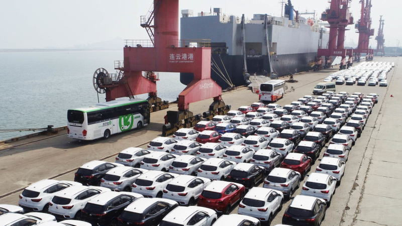 中国出口的新引擎继续蓬勃发展，但也面临贸易紧张局势