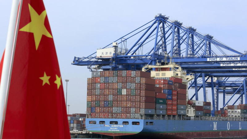 中国出口的新引擎继续蓬勃发展，但也面临贸易紧张局势