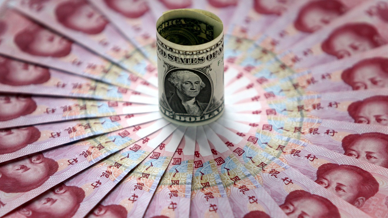 随着中国国内的美元融资利率稳步走高，人民币贬值压力加大